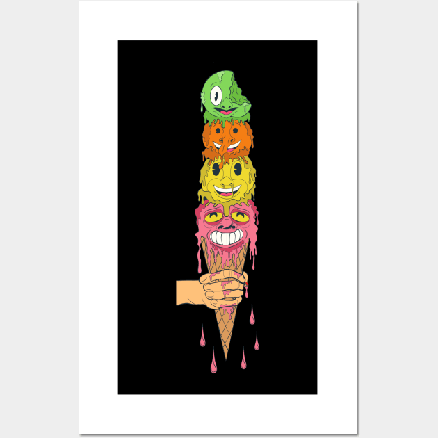 Ice Cream Wall Art by funny_fuse